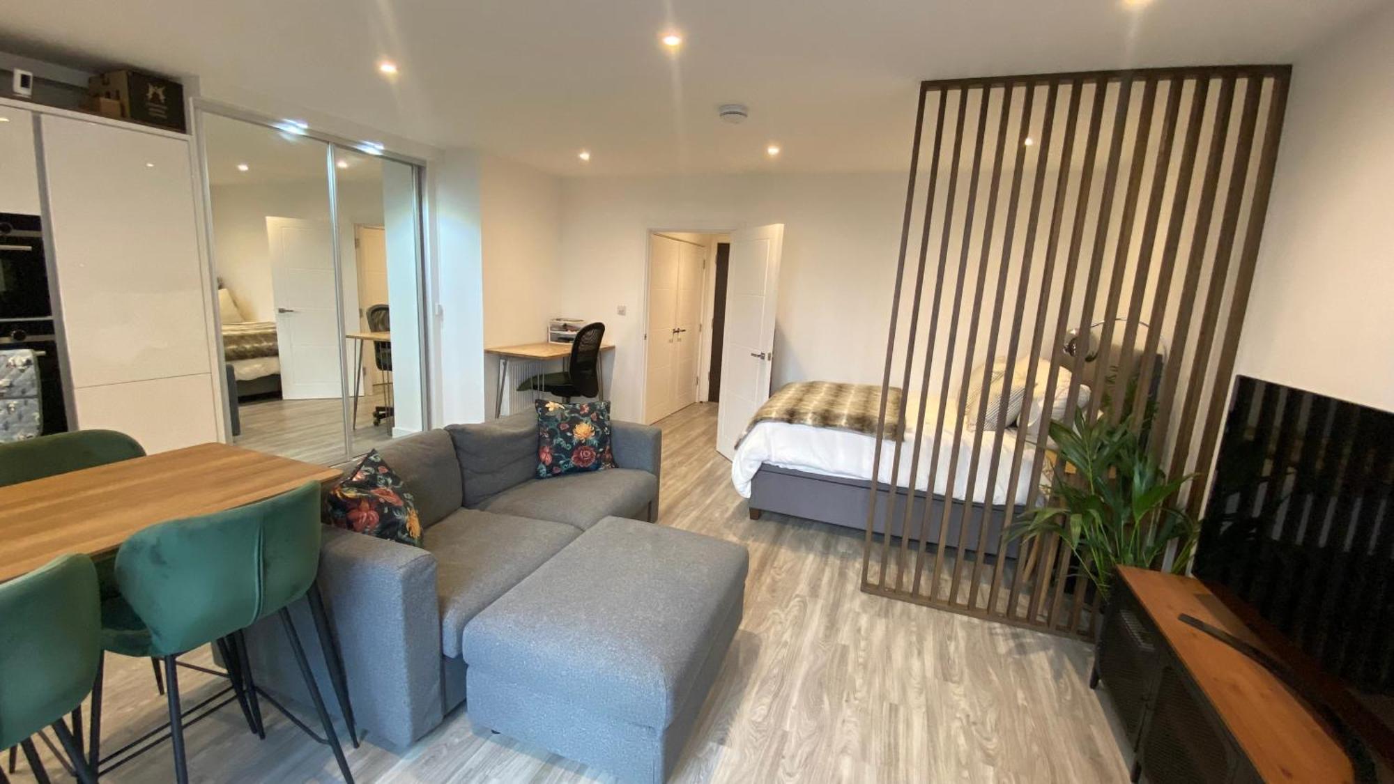 London Luxe: Stylish Studio Exteriör bild